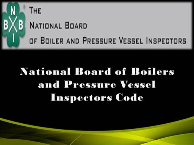 national board boiler pressure